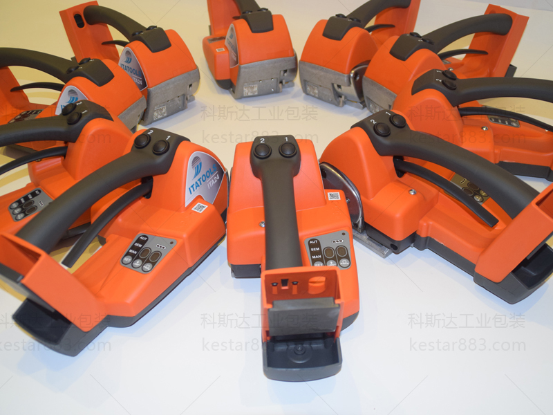 ITA24電動塑鋼打包機為什么價值上萬塊？有何特點？