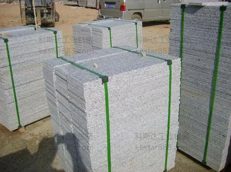 石材打包用塑鋼打包帶和塑料護角捆扎怎么樣？