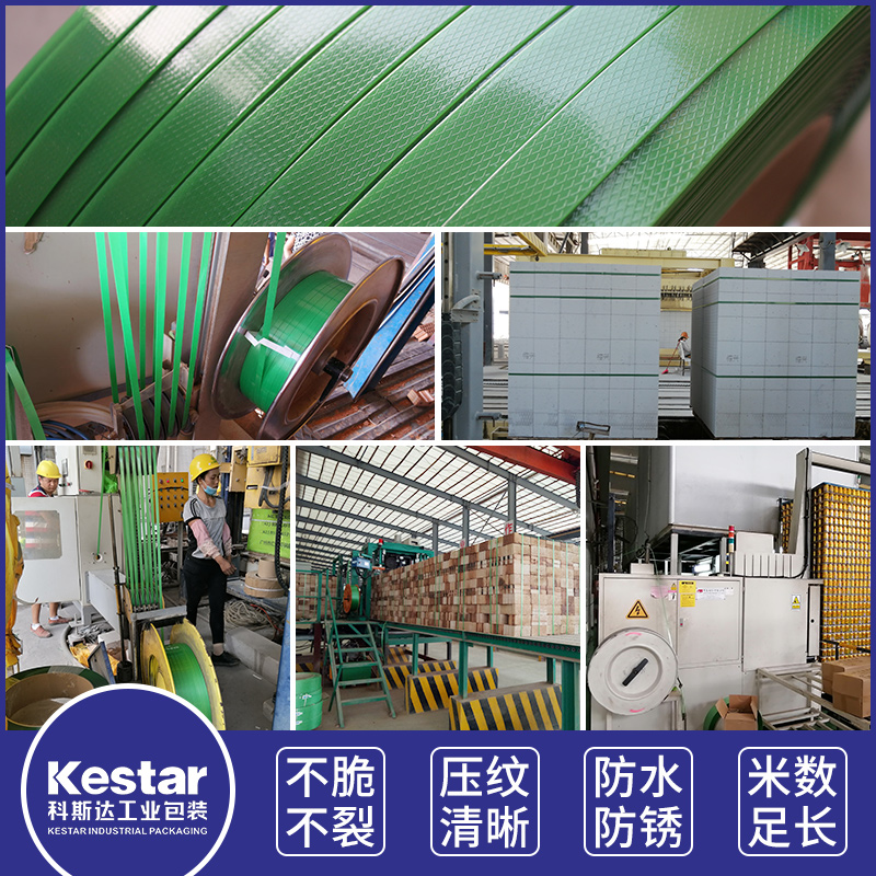 綠色機用塑鋼帶